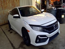 2020 HONDA CIVIC, WHITE, SI MODEL, 1.5L, TURBO. MT.  A26226